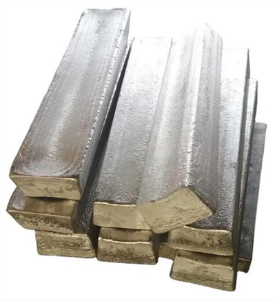 Hõbevalged magneesiumisulamist kangid