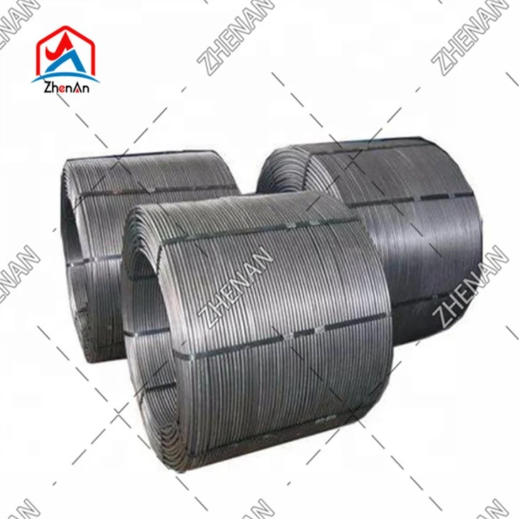 Steel Making Use Pure Ca/CaFe Calcium Ferro Cored Wire